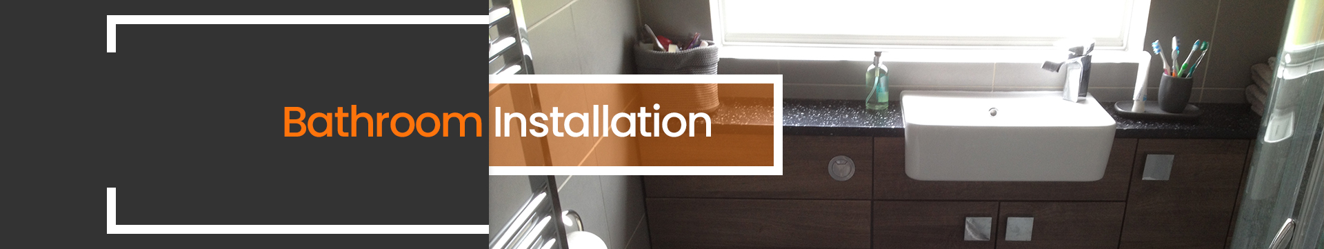 bathroom installation banner Facelift