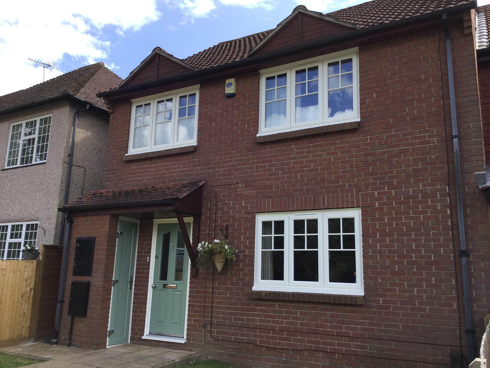 Double-Glazed Astragal Bar Windows