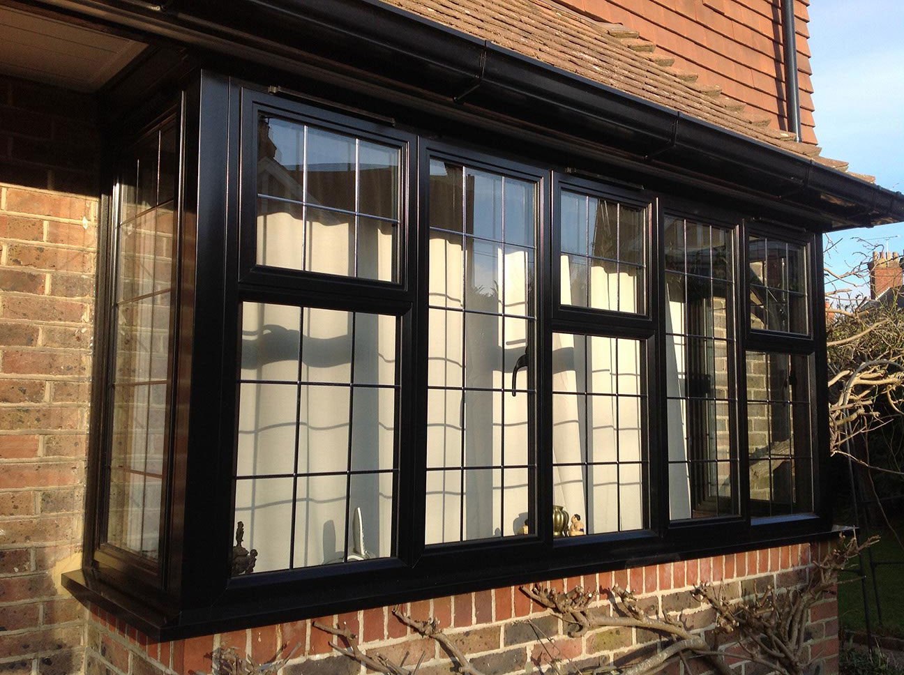 Black uPVC Casement Windows