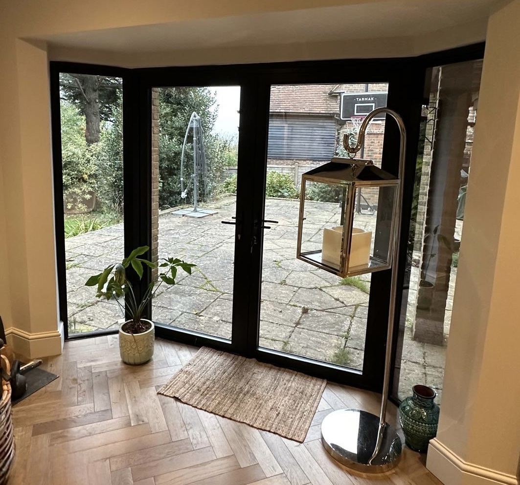 Aluminium French Doors Facelift