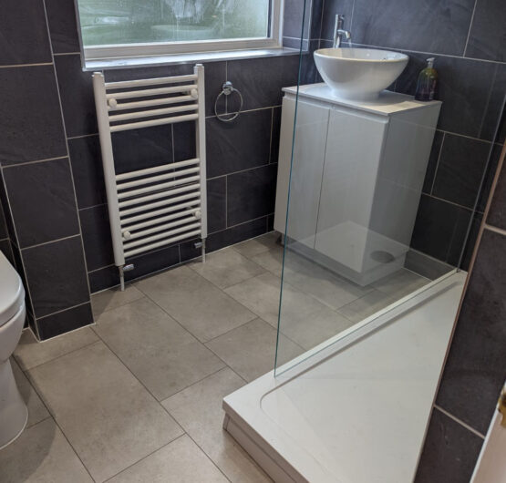 Bath to Shower Conversion