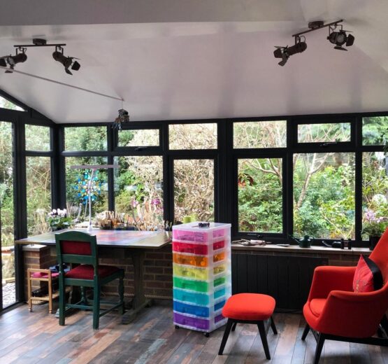 Solid roof conservatory Solid roof conservatory